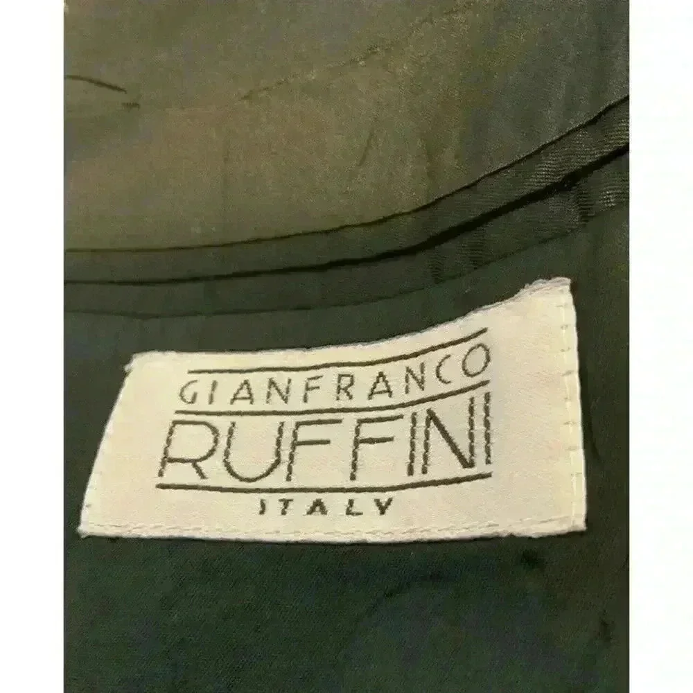 Gianfranco  Italy 100% Wool Fully Lined 3 Button  Coat Jacket Men